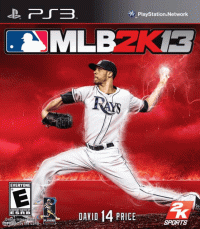 MLB 13 The Show Playstation 3 US box art